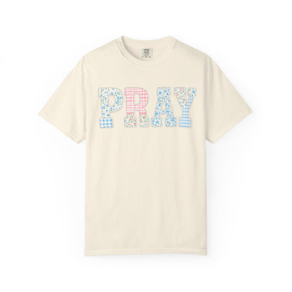 Pray Patchwork Tee