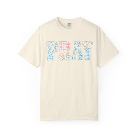 Pray Patchwork Tee