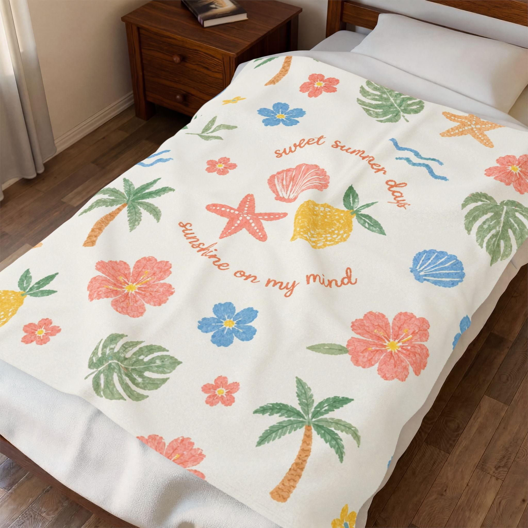 Sweet Summer Days Cozy Blanket- Your Sunny Season Essential
