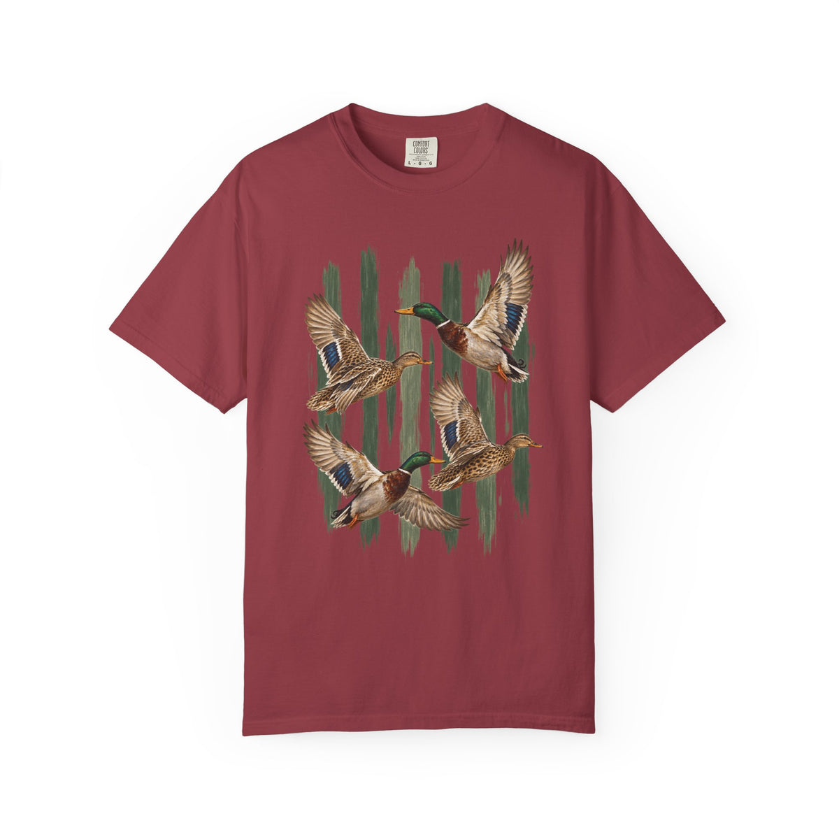 Duck stripped t-shirt
