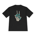 Turquoise Western Skeleton Hand Tee