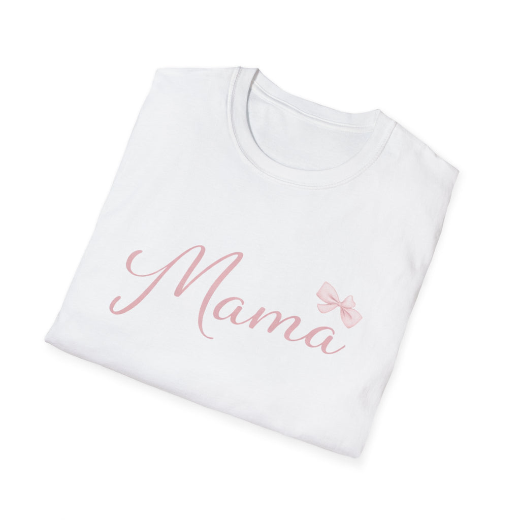 MAMA T-Shirt | pink calligraphy, motherhood tee | Matching MINI Tee