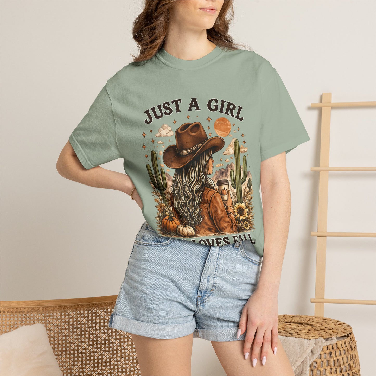 Just A Girl Who Loves Fall Tee
