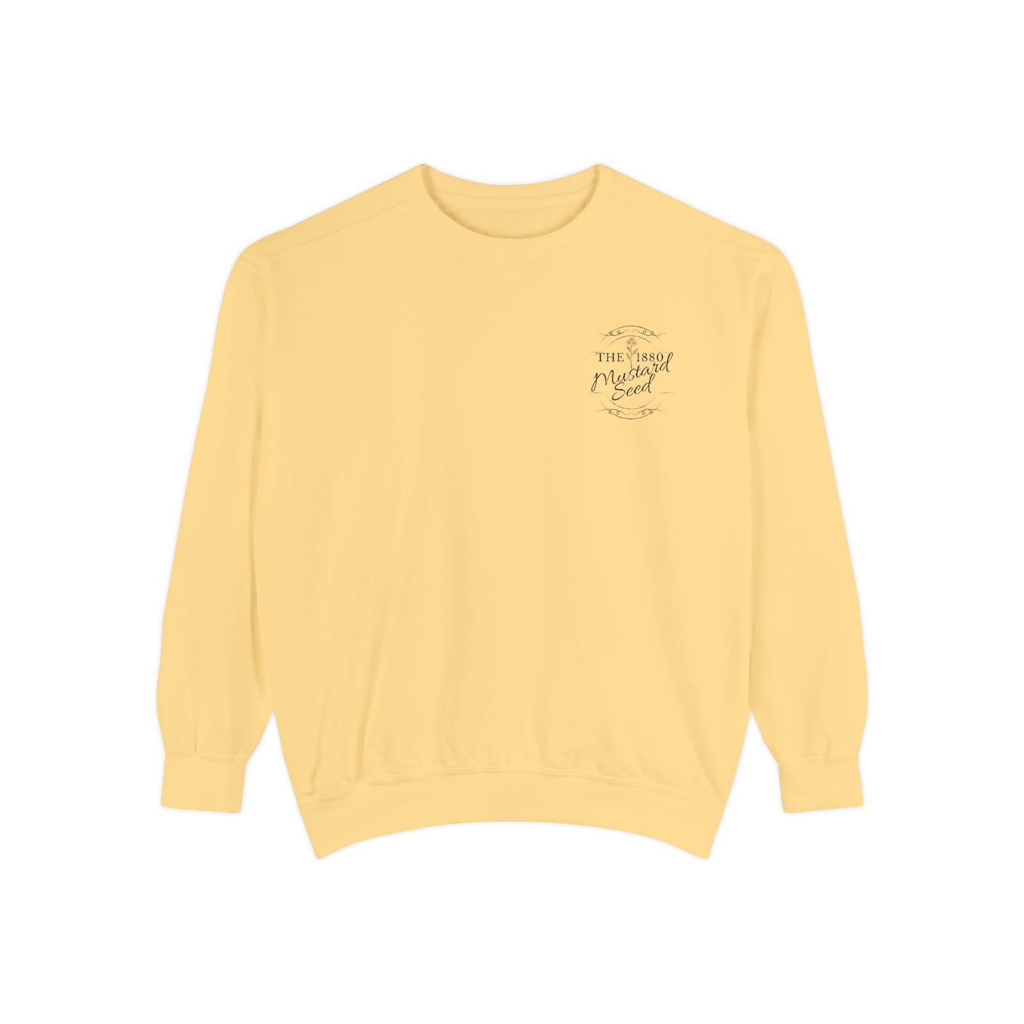 Mustard Seed Crewneck Mockup
