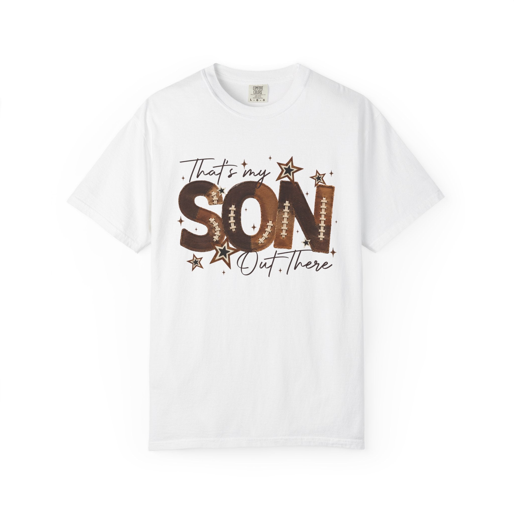 That’s My Son Football T-Shirt — Personalized Jersey Number Tee