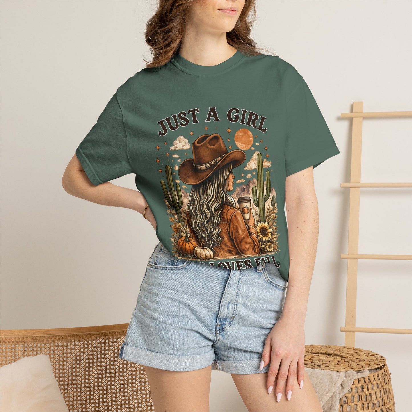 Just A Girl Who Loves Fall Tee