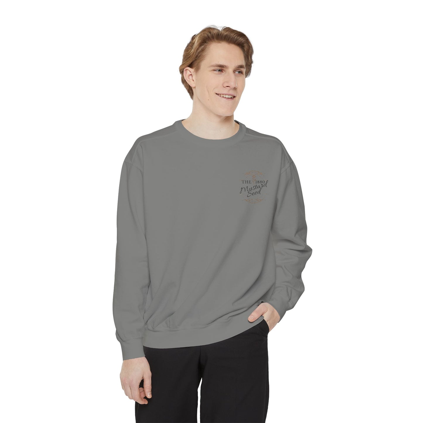 Mustard Seed Crewneck Mockup