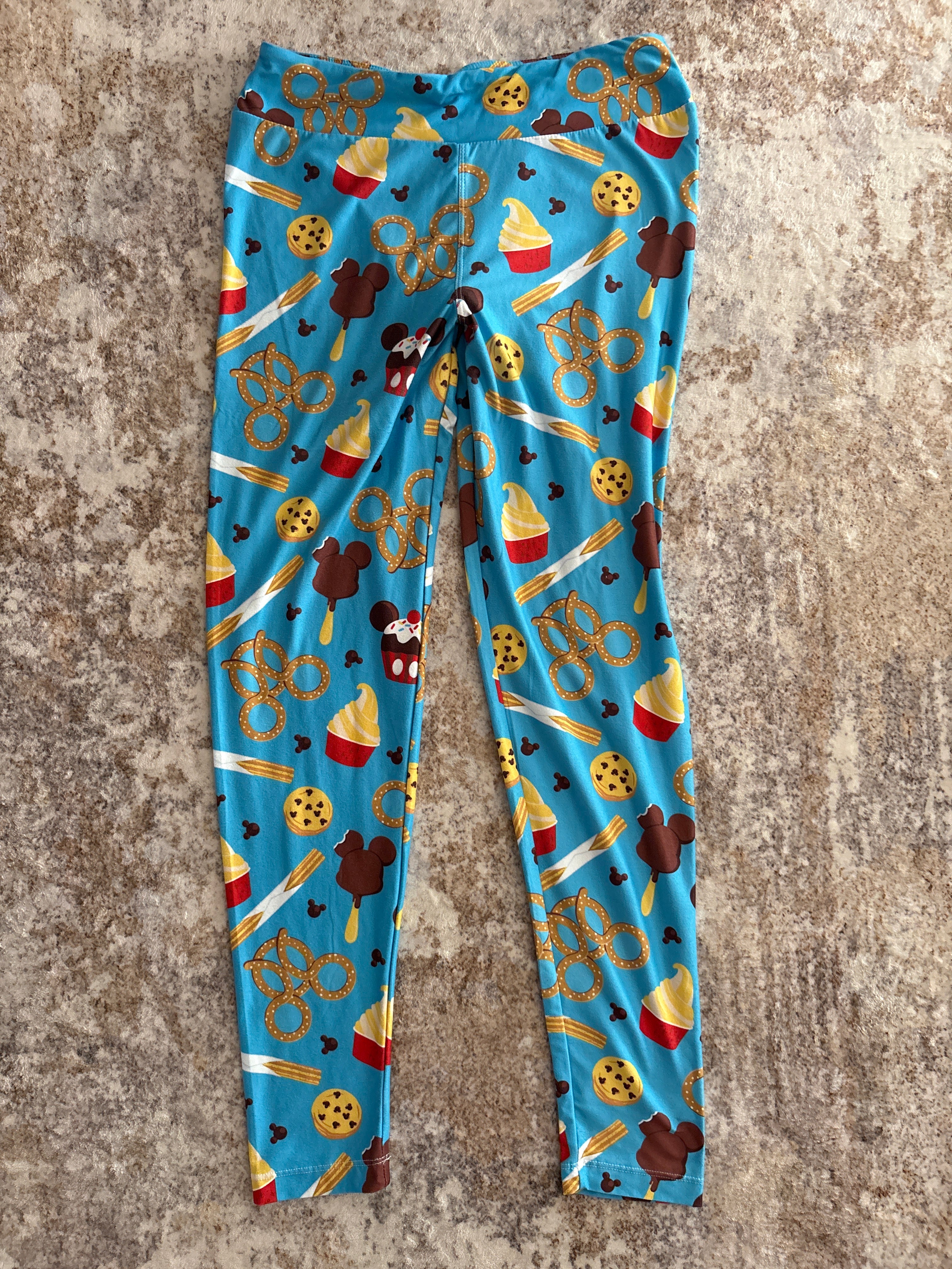 Disney Parks Snacks Leggings | Medium