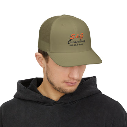 S & G Excavating Trucker Cap