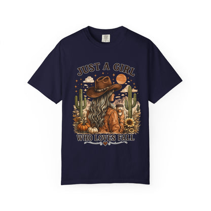 Just A Girl Who Loves Fall Tee