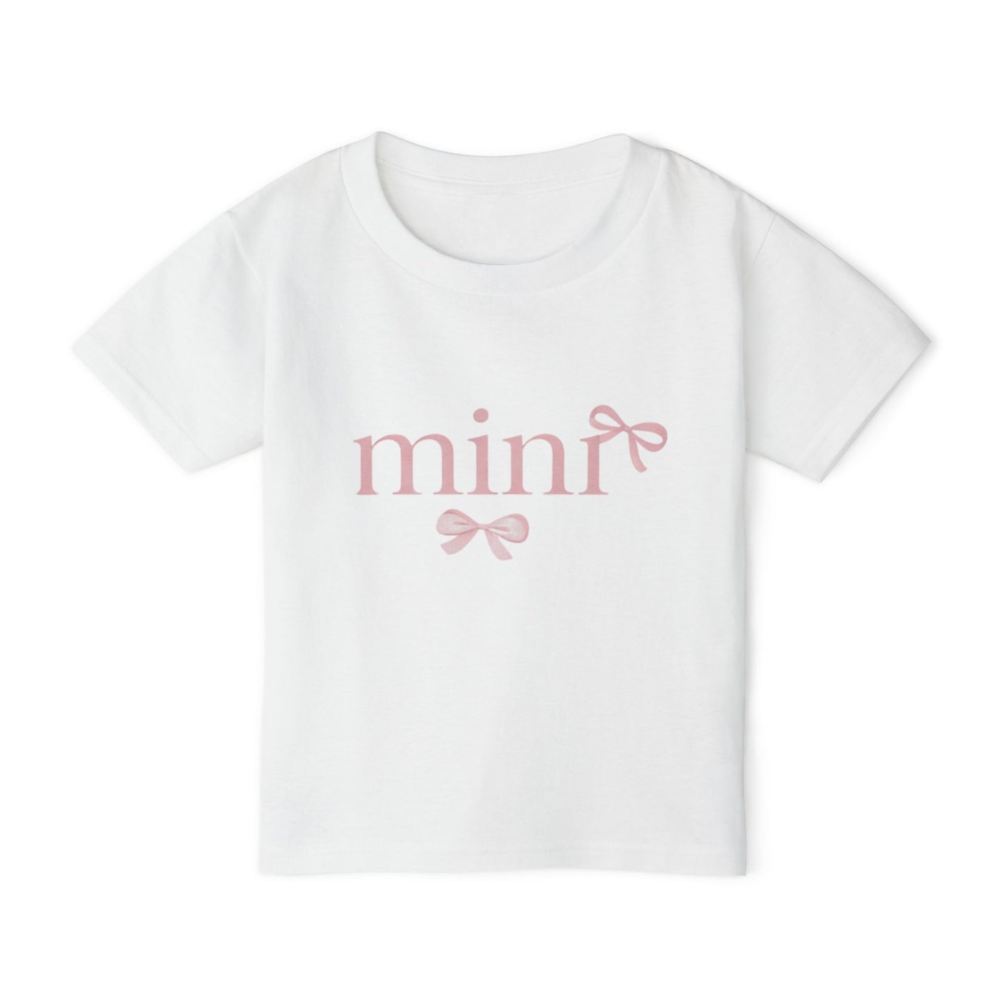 Mini Pink Bow Tee | Matching Mama Tee