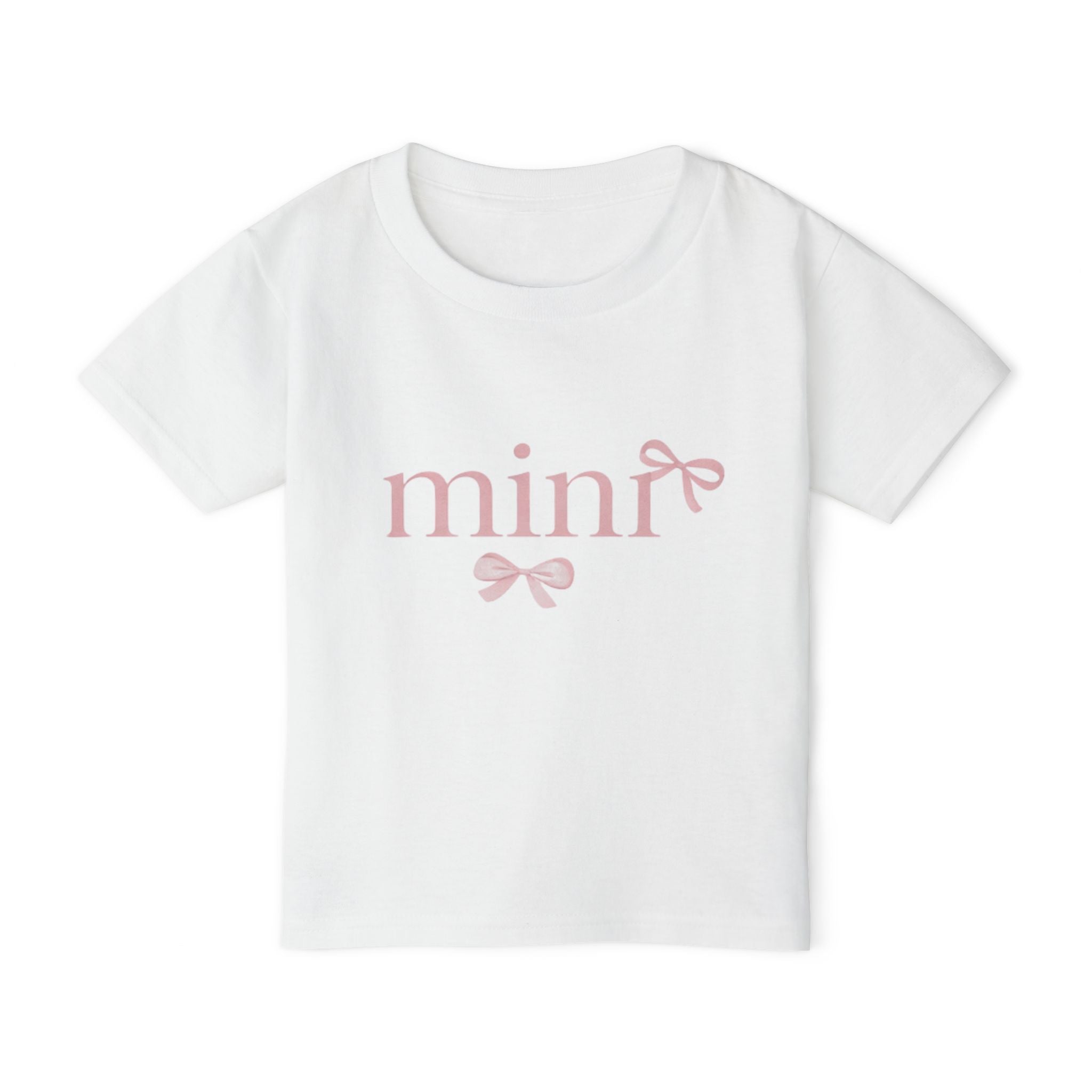 Mini Pink Bow Tee | Matching Mama Tee