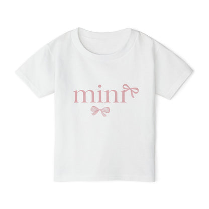 Mini Pink Bow Tee | Matching Mama Tee