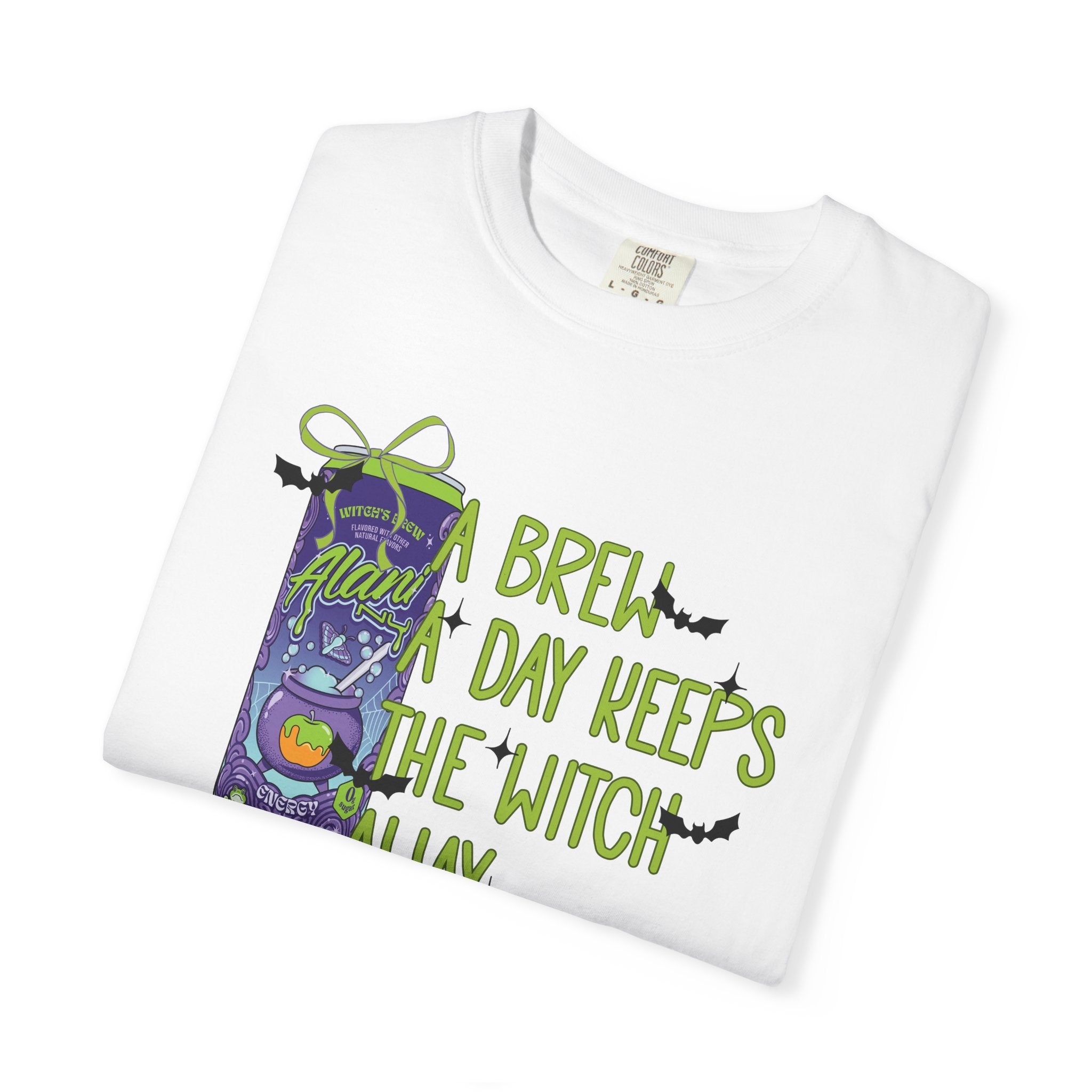 Brew All Day Keeps The Witch Away Tee