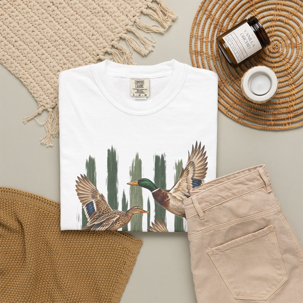 Duck stripped t-shirt