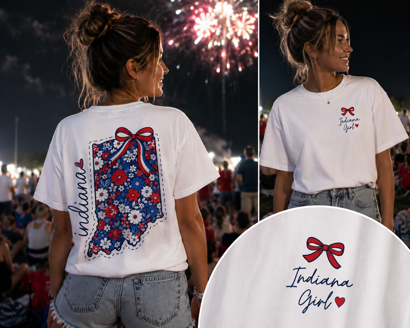 Indiana Girl Tee 🇺🇸