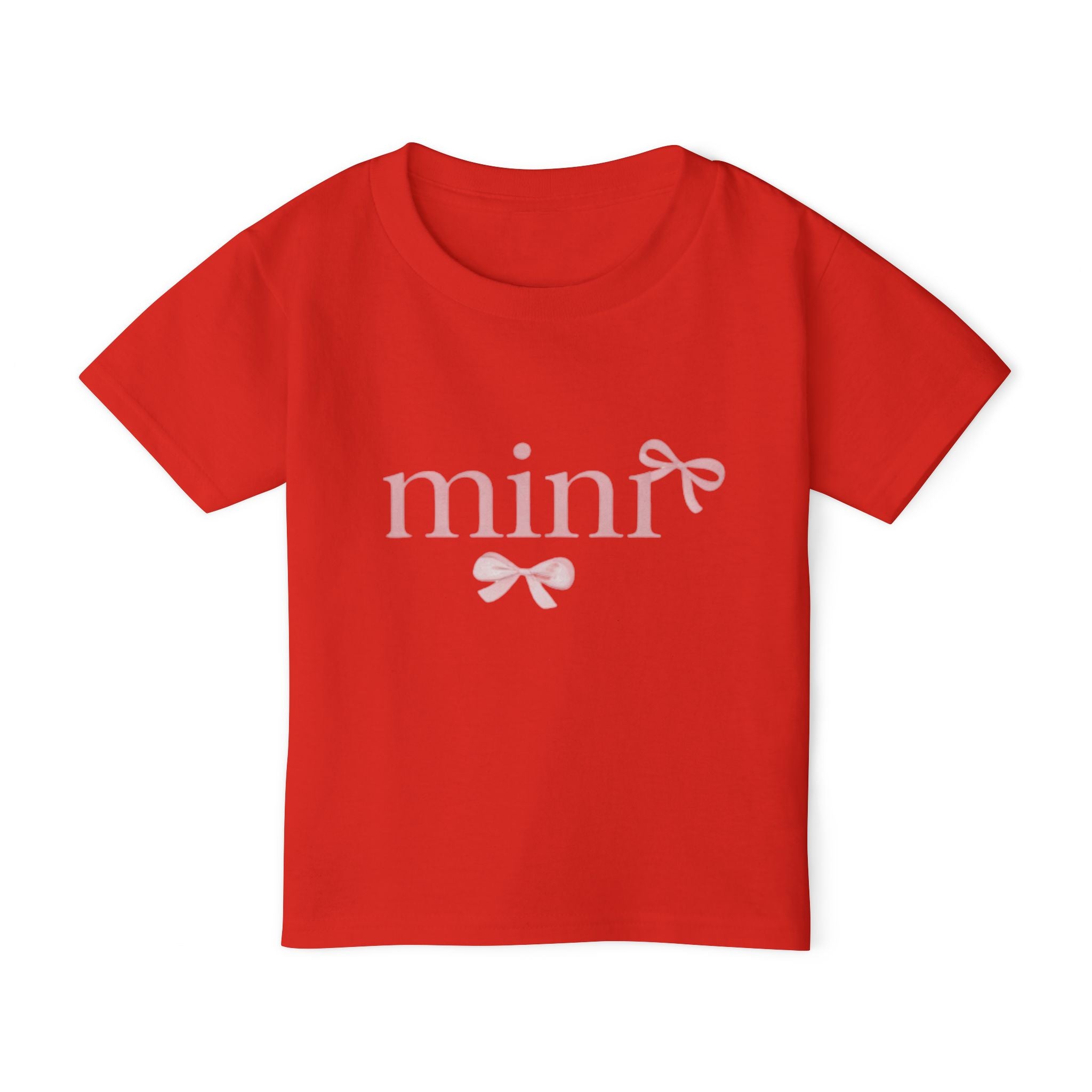 Mini Pink Bow Tee | Matching Mama Tee