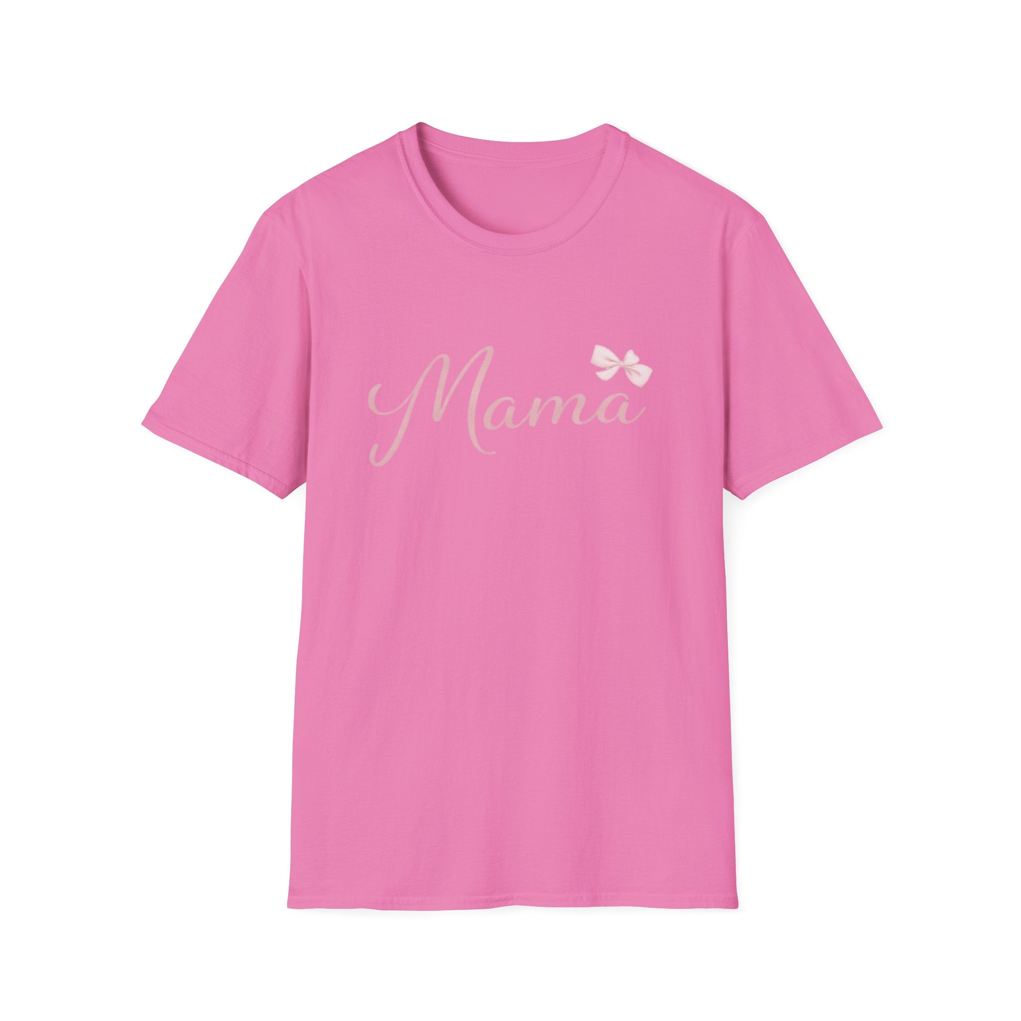 MAMA T-Shirt | pink calligraphy, motherhood tee | Matching MINI Tee