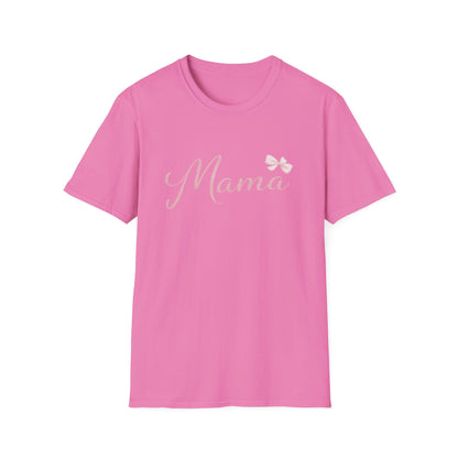 MAMA T-Shirt | pink calligraphy, motherhood tee | Matching MINI Tee