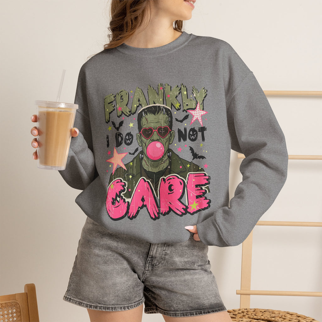 Frankly I Do Not Care Graphic Sweatshirt