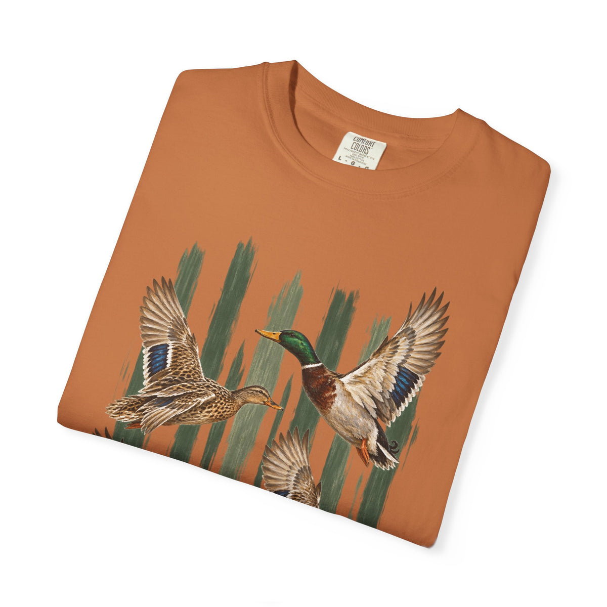 Duck stripped t-shirt