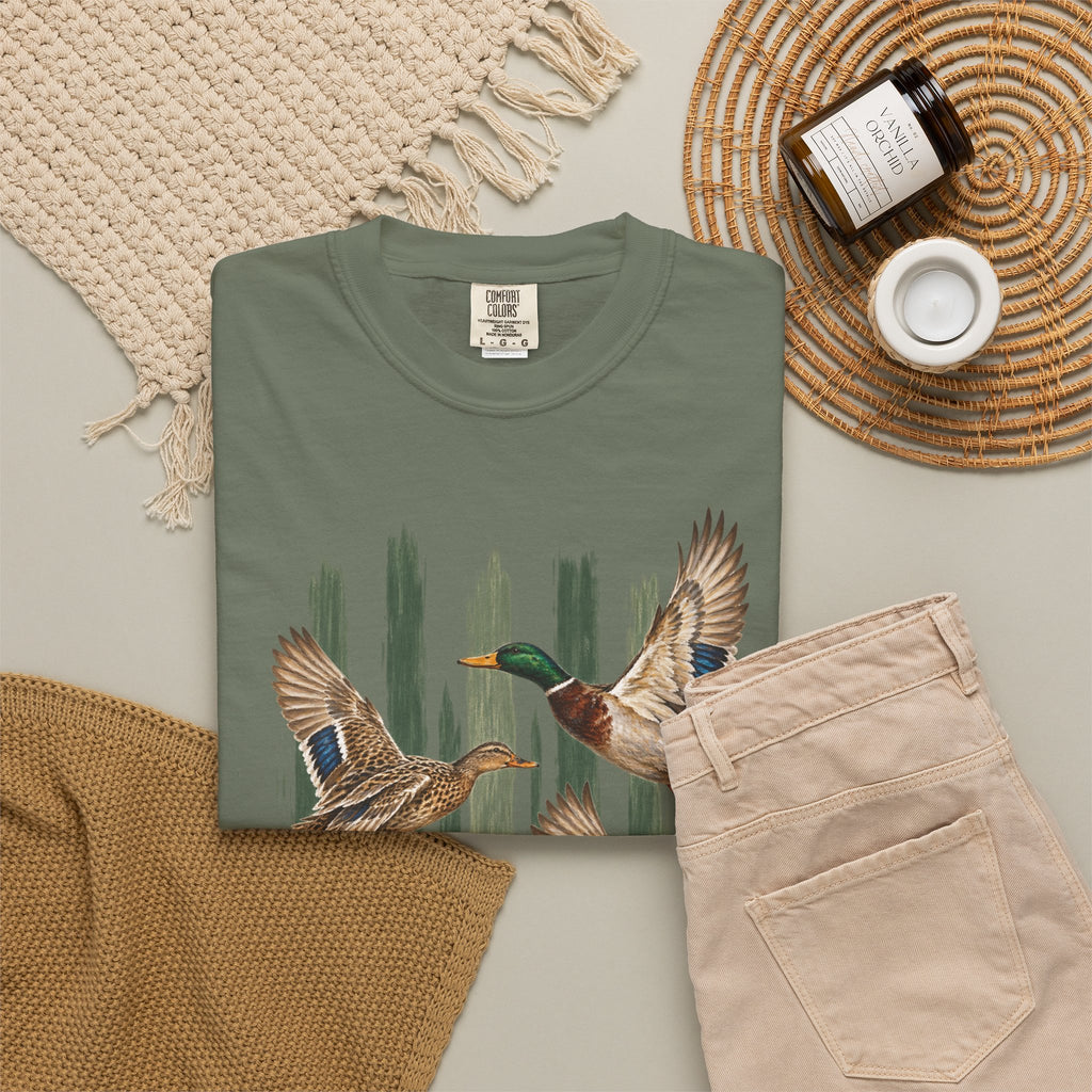 Duck stripped t-shirt