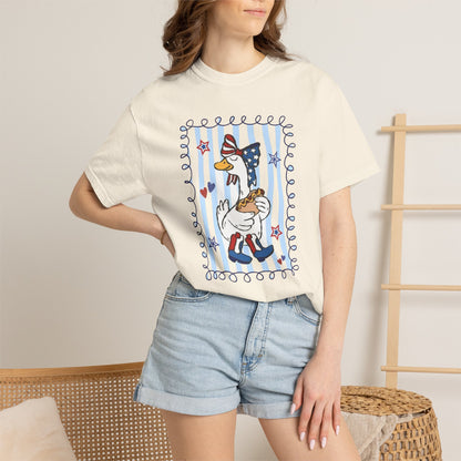 Red White & Goose Graphic Tee