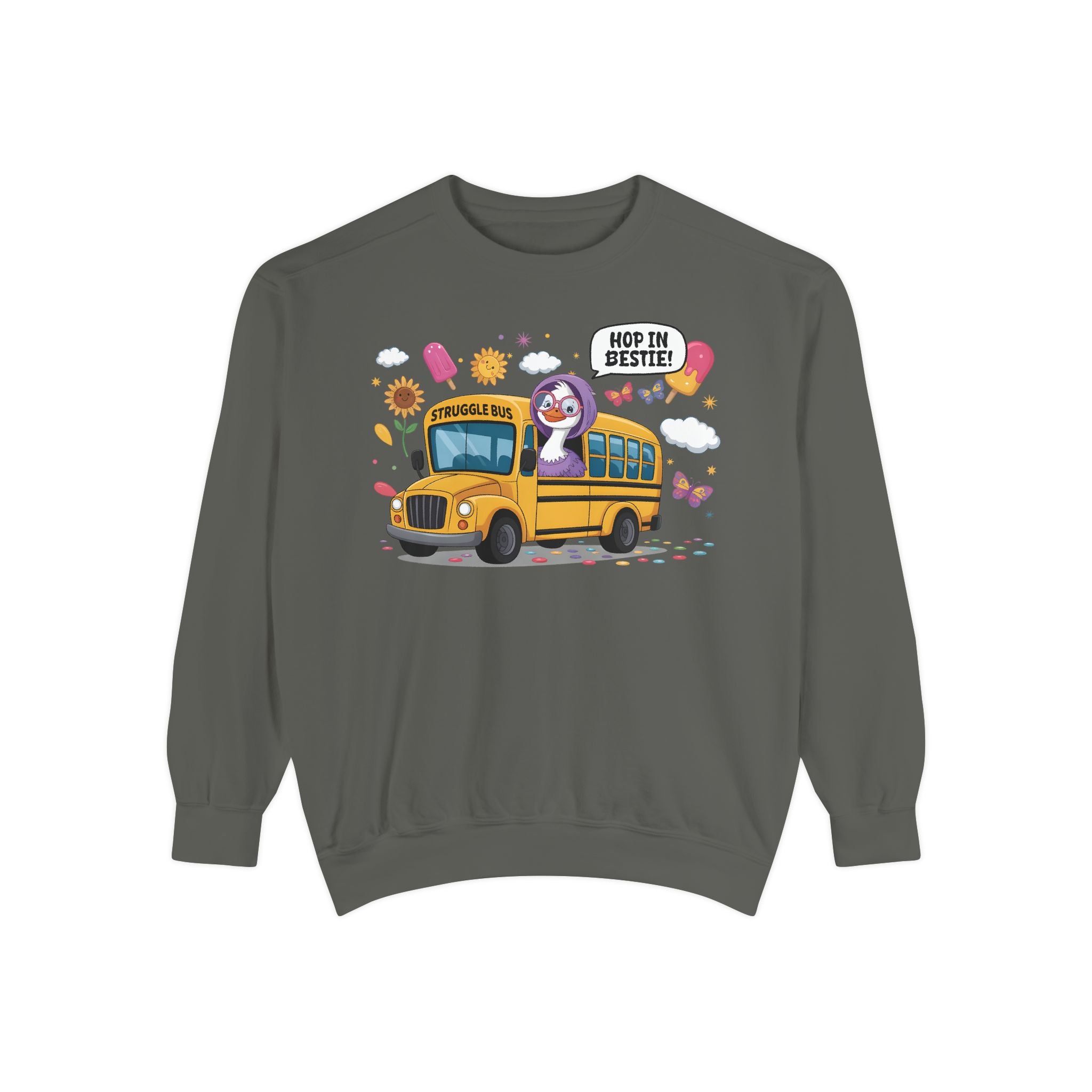 School Bus Crewneck