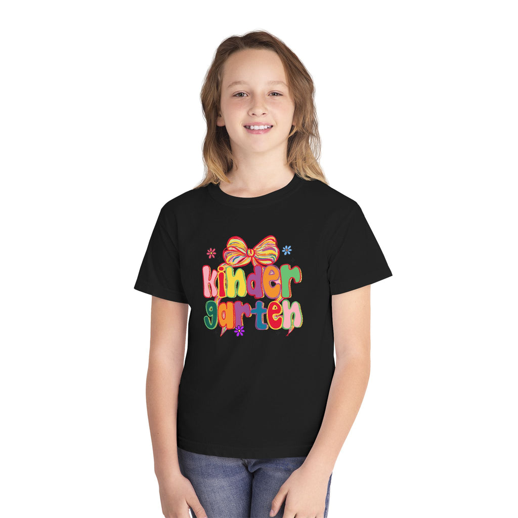 Kindergarten Bow Youth Tee