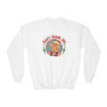 Candy Catcher Gingerbread Youth Crewneck Sweatshirt