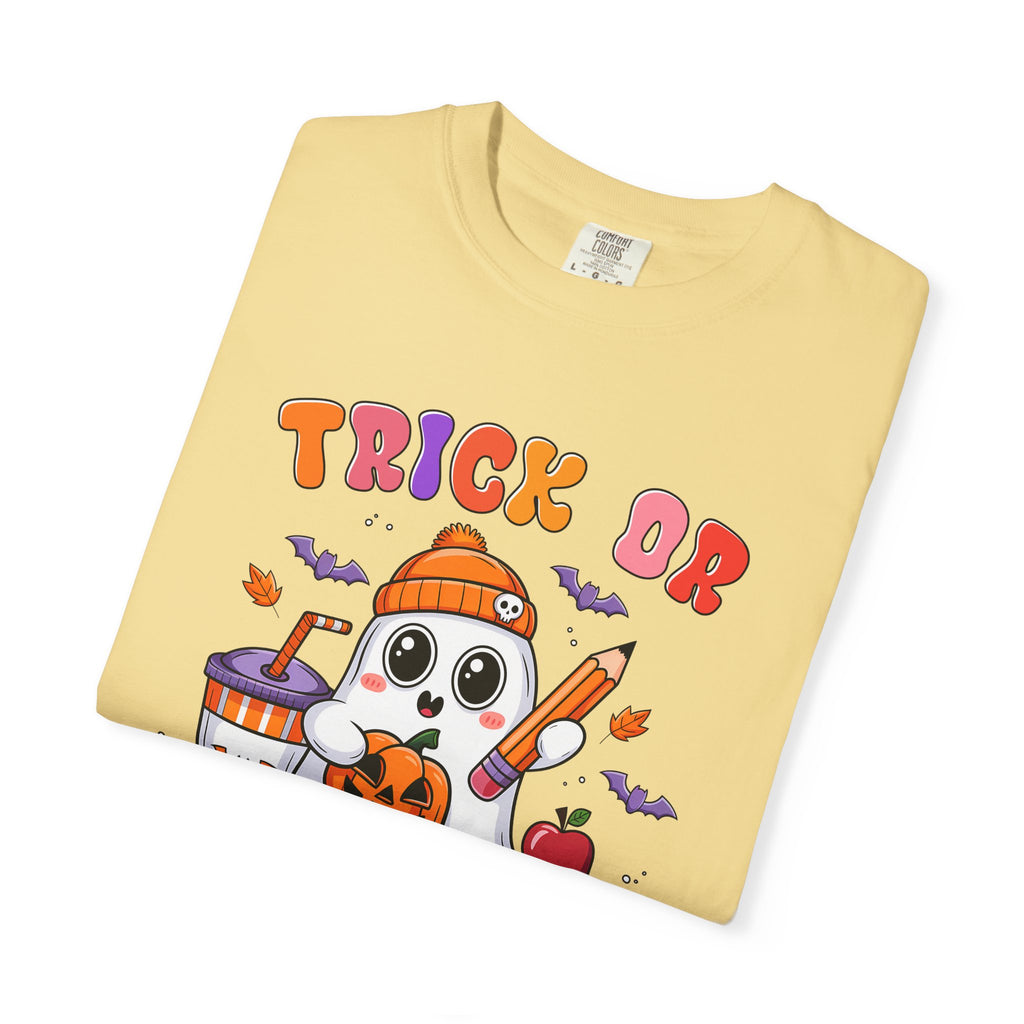 Trick or Teach Halloween Teacher Tee