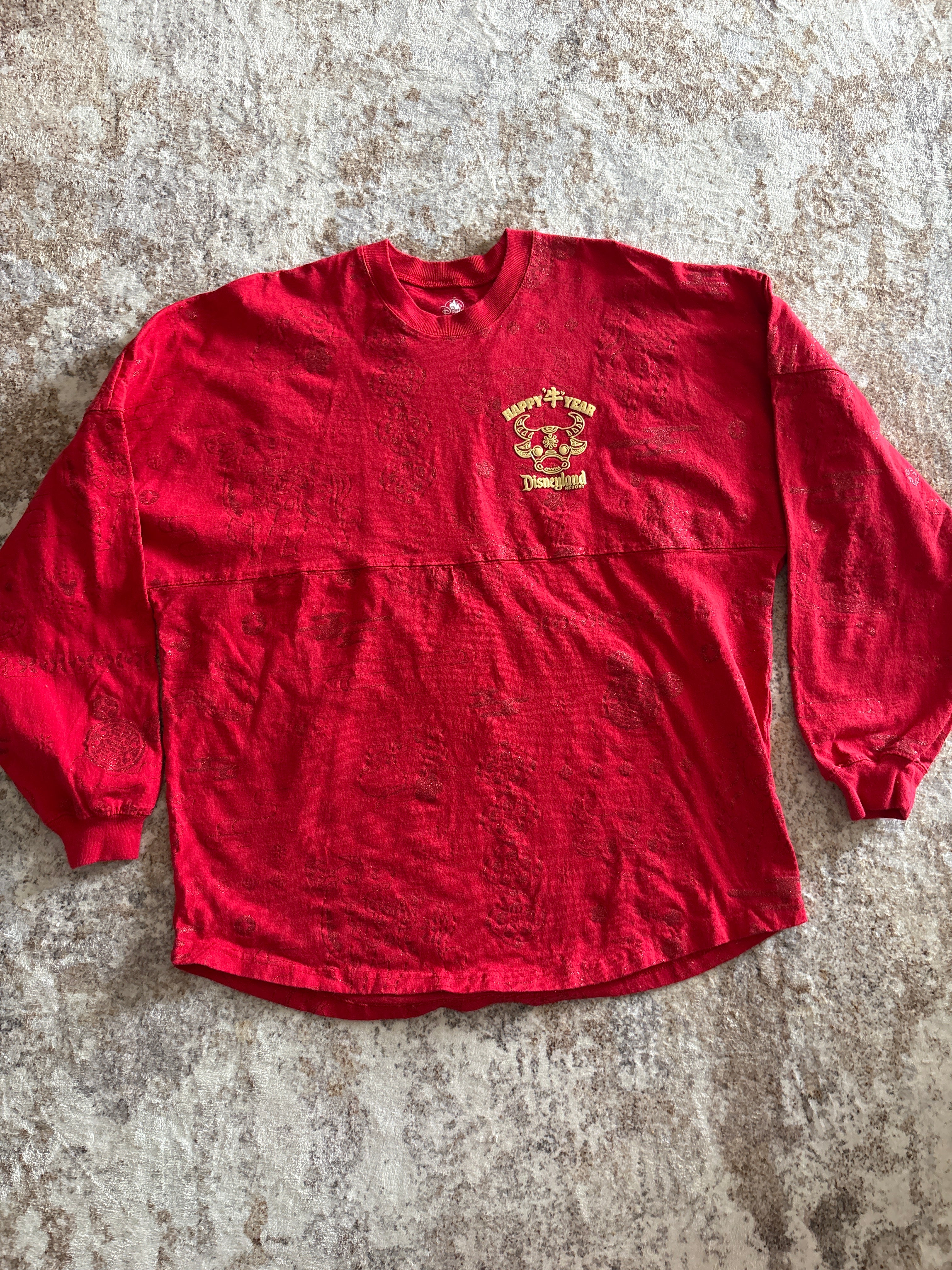 Disneyland Resort Happy 牛 Year Spirit Jersey – Lunar New Year Mickey | Large