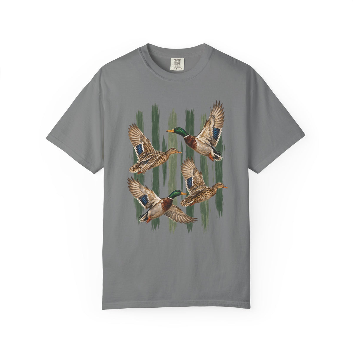 Duck stripped t-shirt