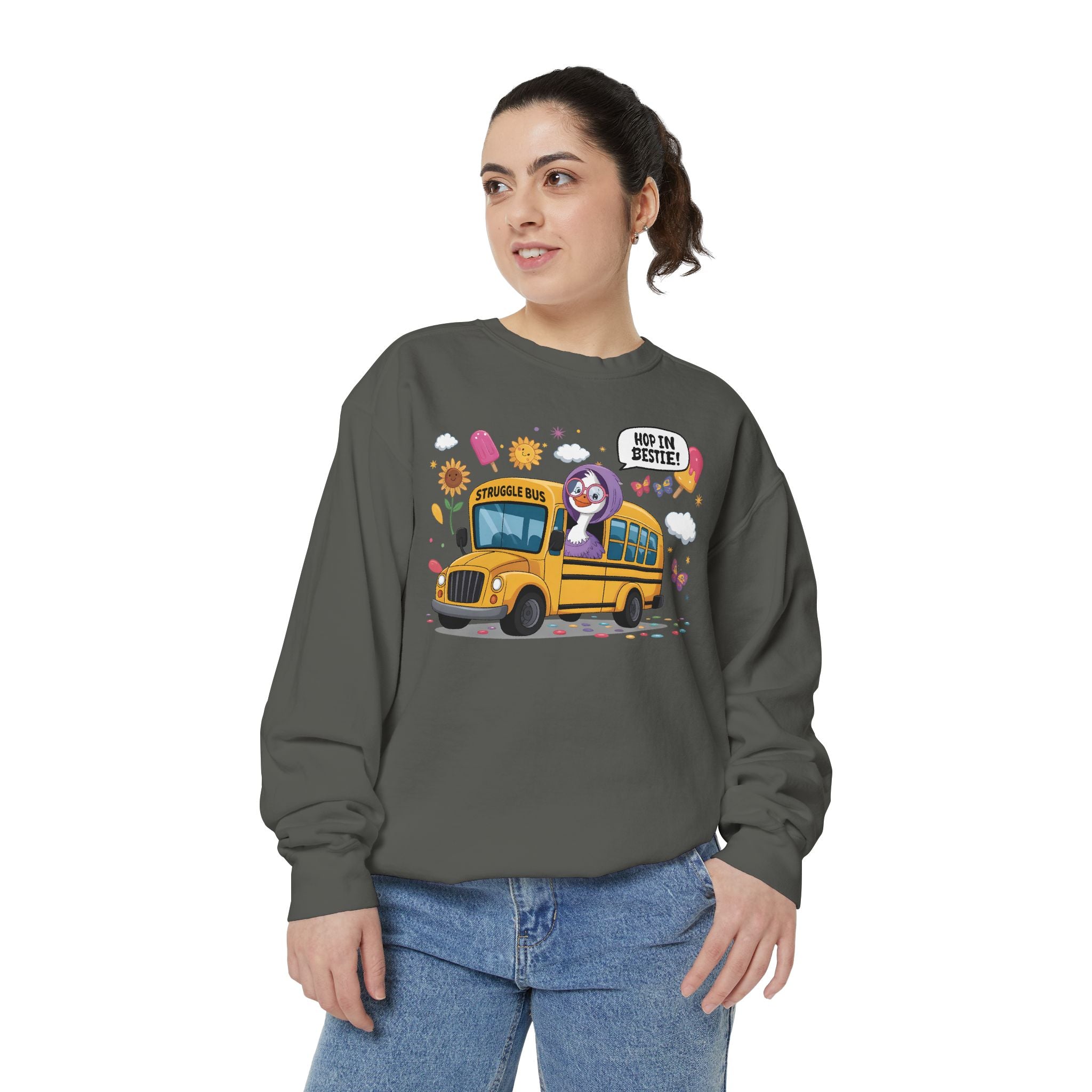 School Bus Crewneck