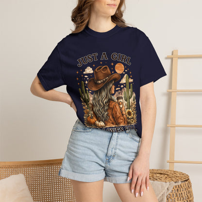 Just A Girl Who Loves Fall Tee