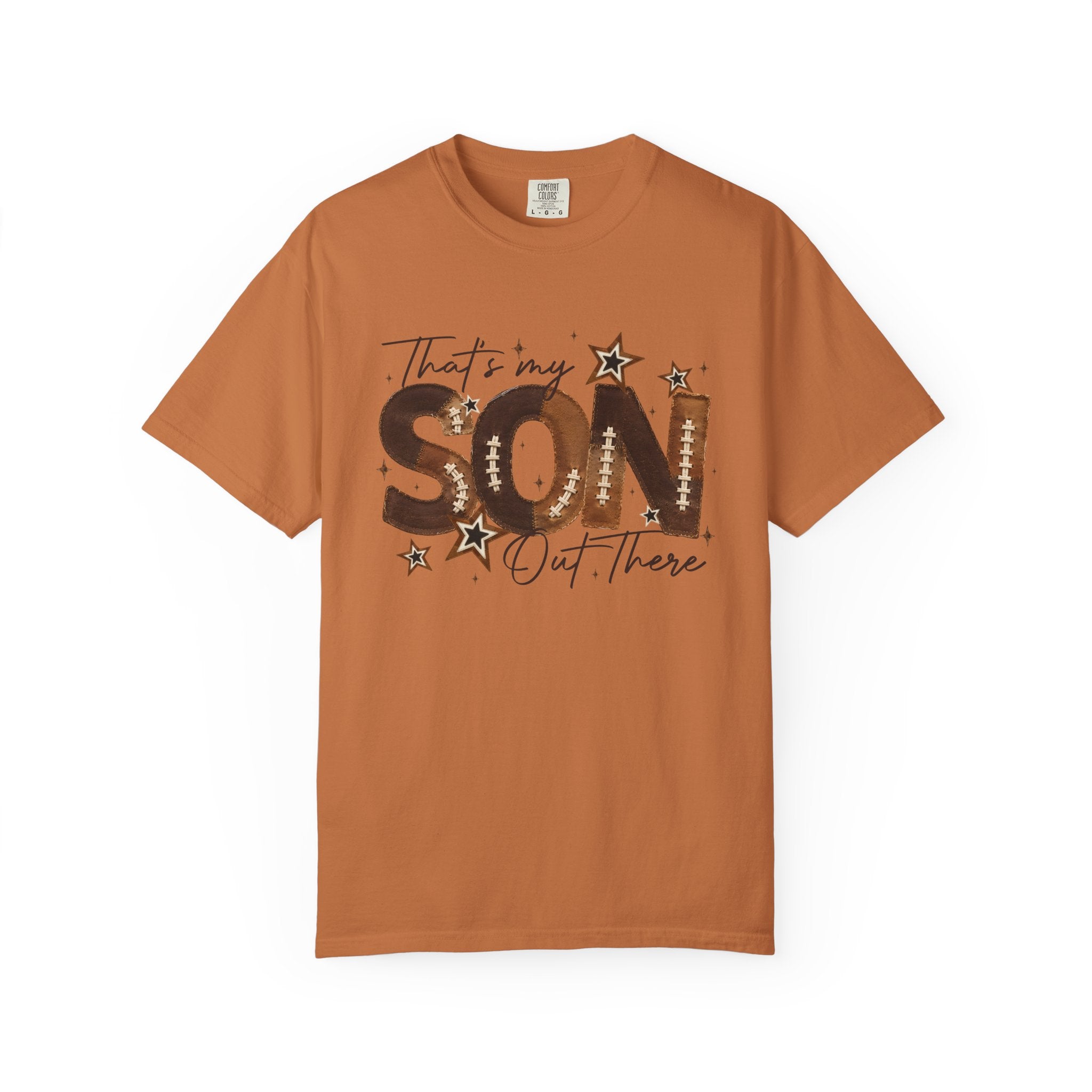 That’s My Son Football T-Shirt — Personalized Jersey Number Tee
