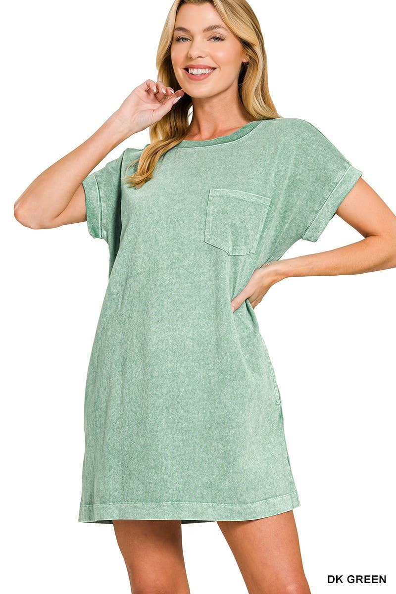 Zenana Cotton T-shirts Dress