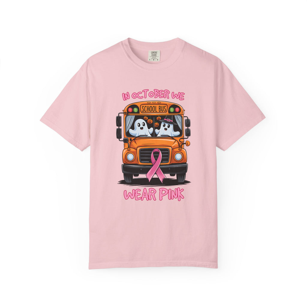 Breast Cancer Awareness School Bus Tee
