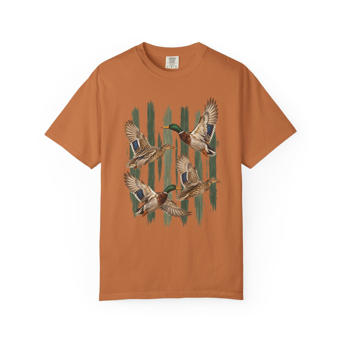 Duck stripped t-shirt