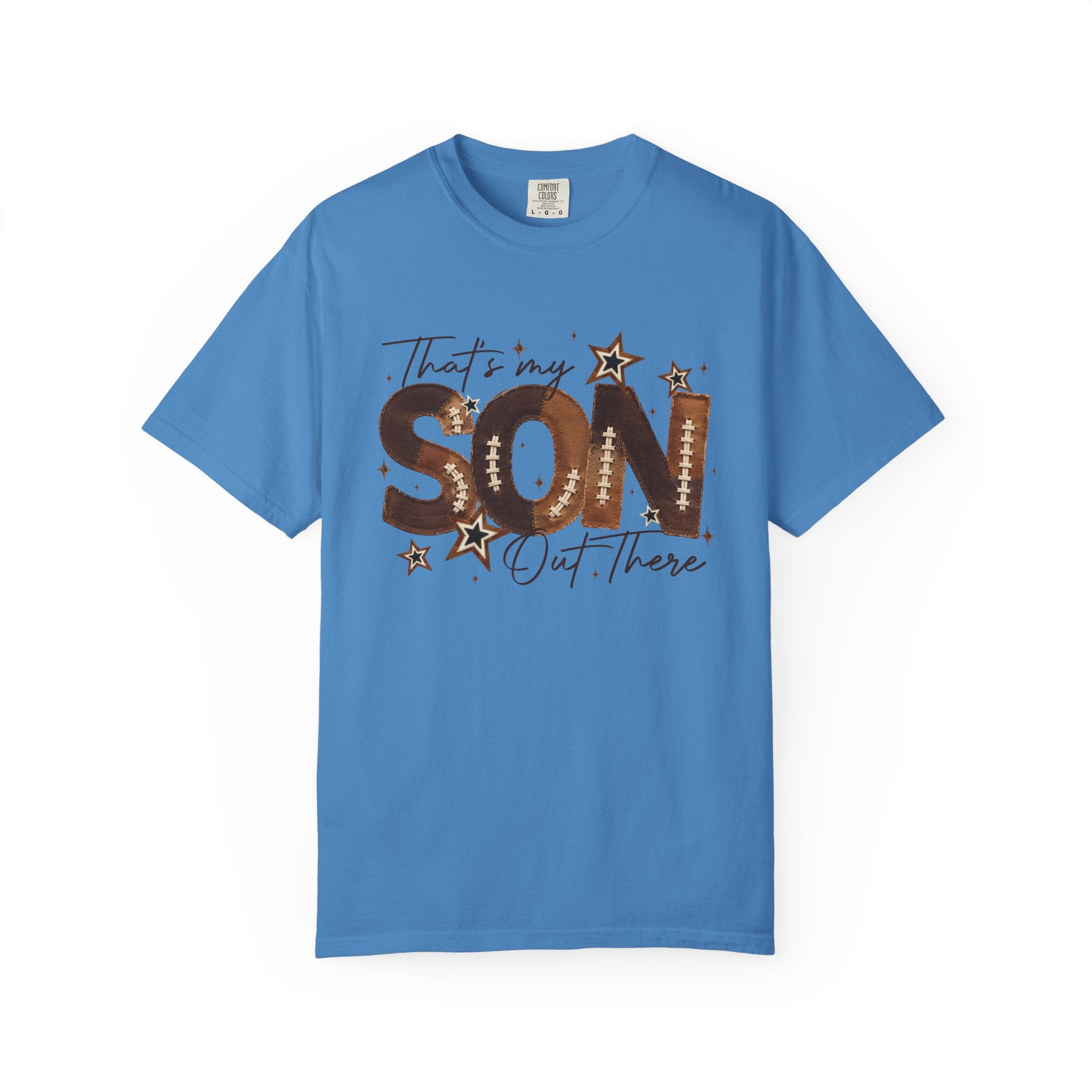 That’s My Son Football T-Shirt — Personalized Jersey Number Tee