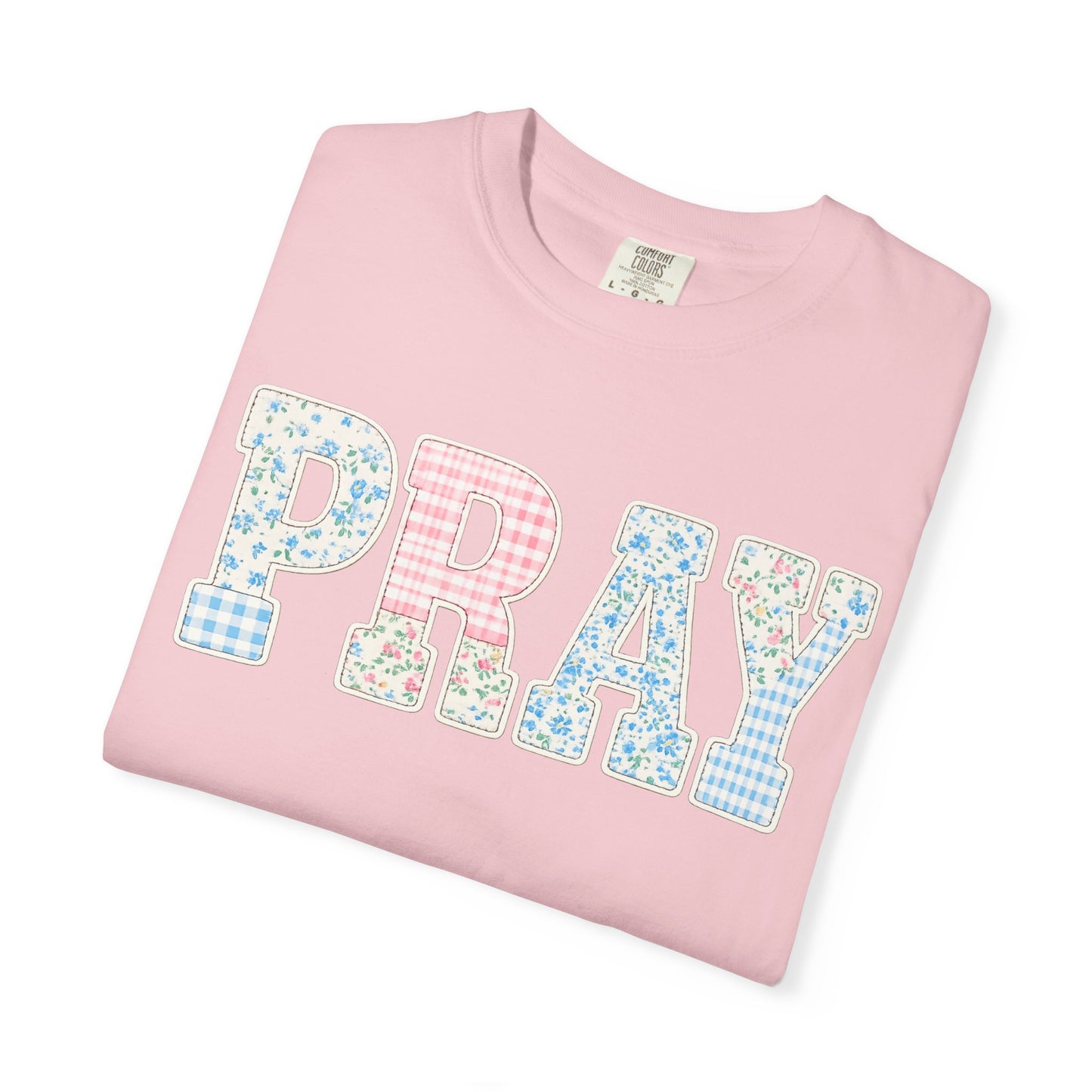 Pray Patchwork Tee