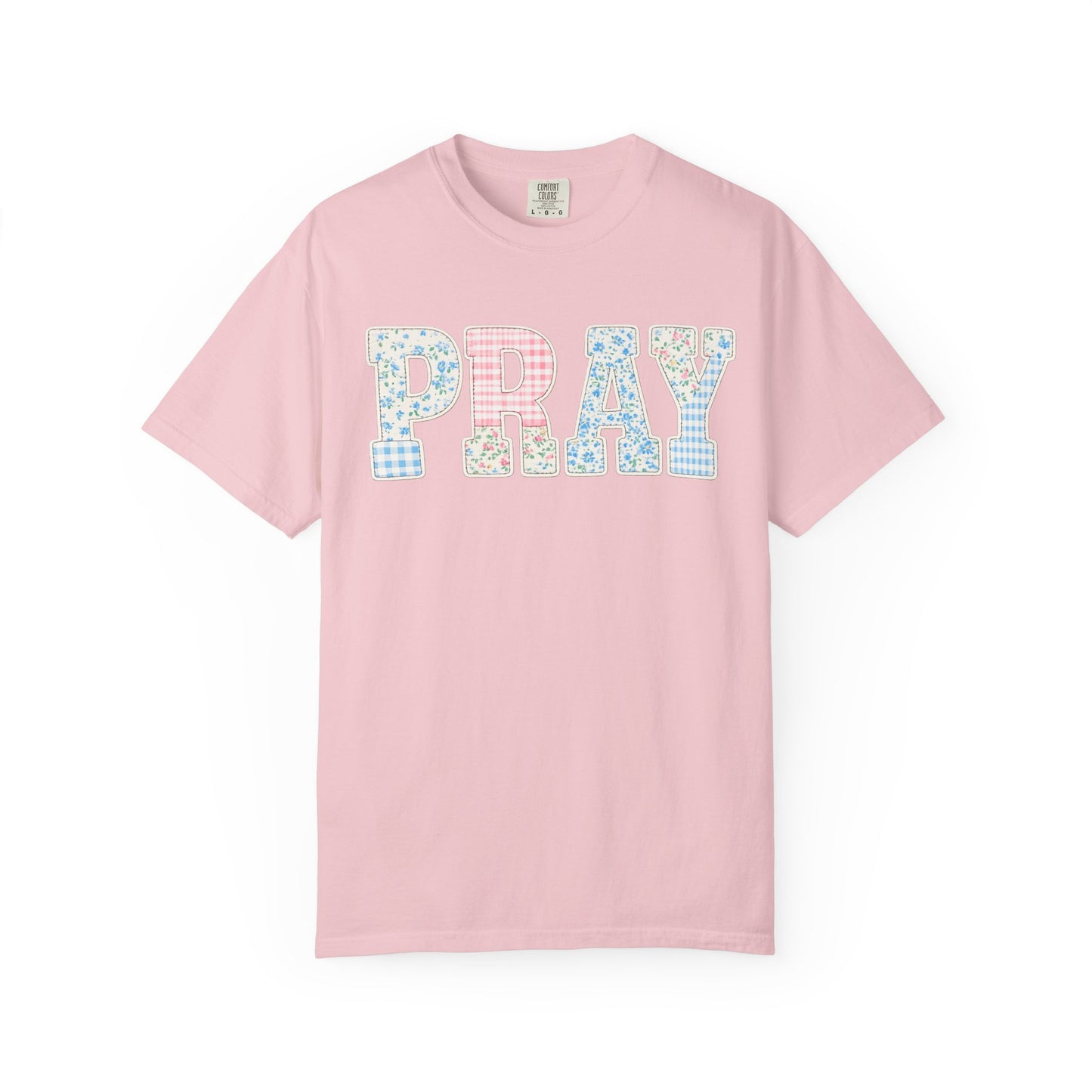 Pray Patchwork Tee