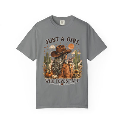 Just A Girl Who Loves Fall Tee