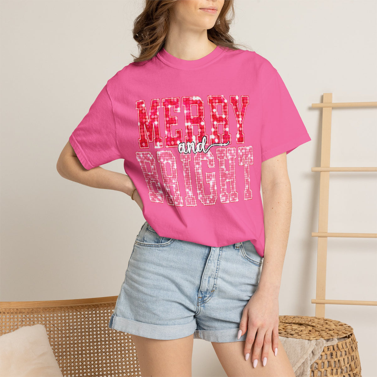 Merry and Bright Christmas T-Shirt