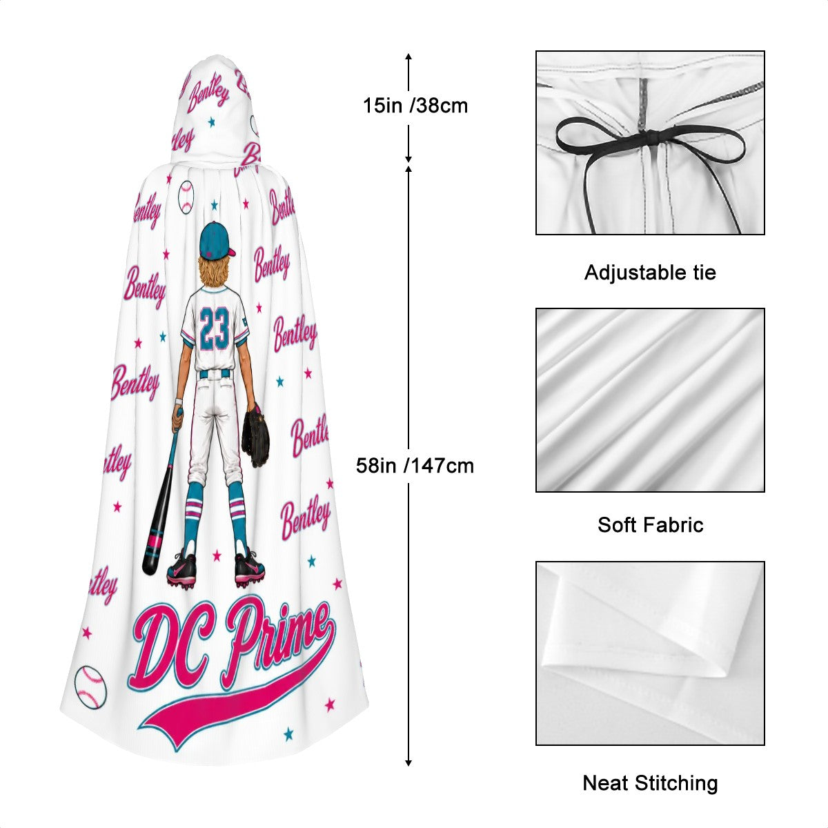 Bentley Hooded Blanket
