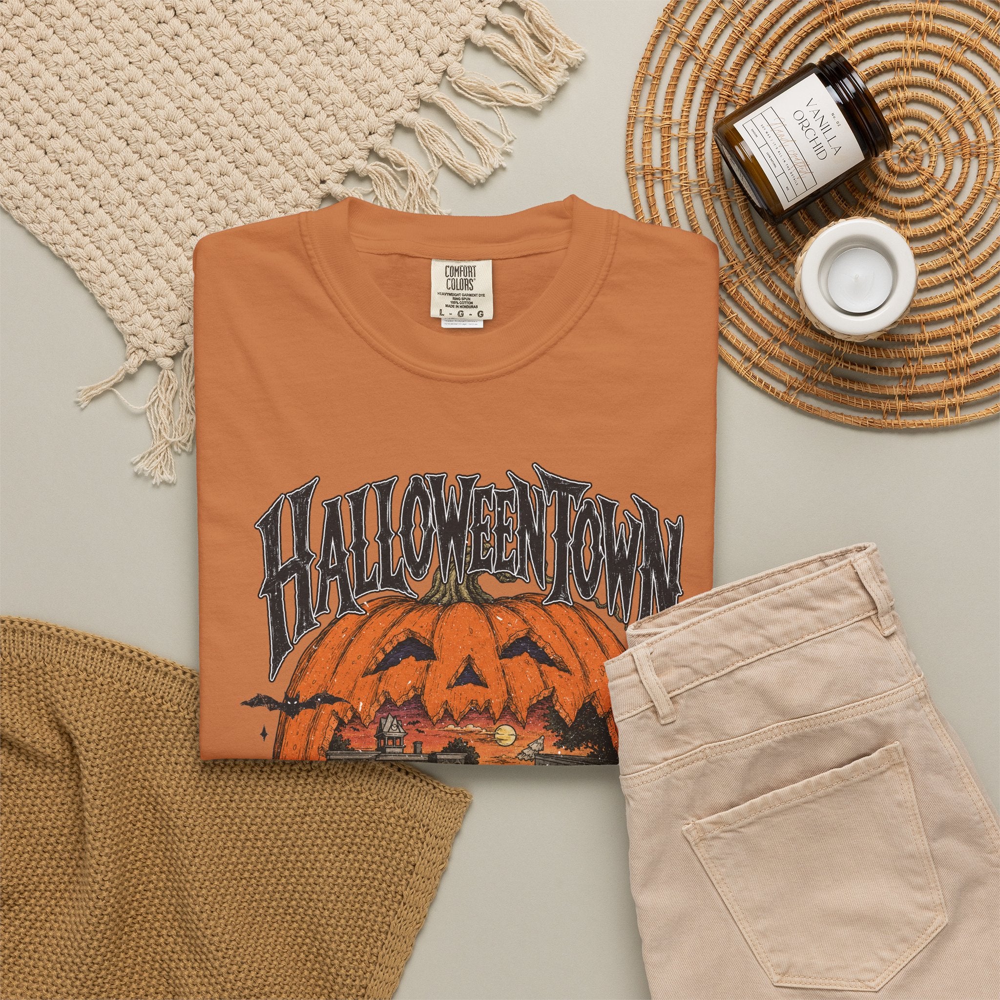 Halloween town Pumpkin Graphic Tee