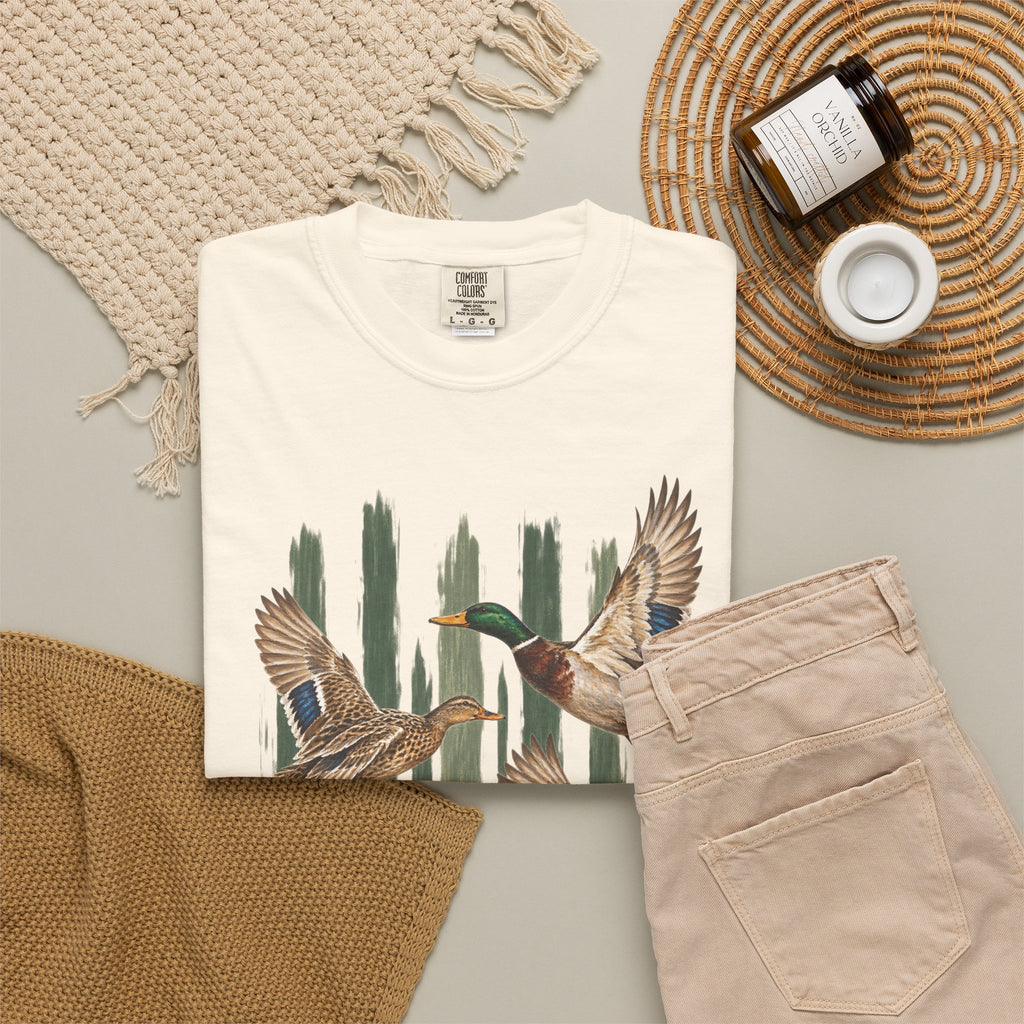 Duck stripped t-shirt