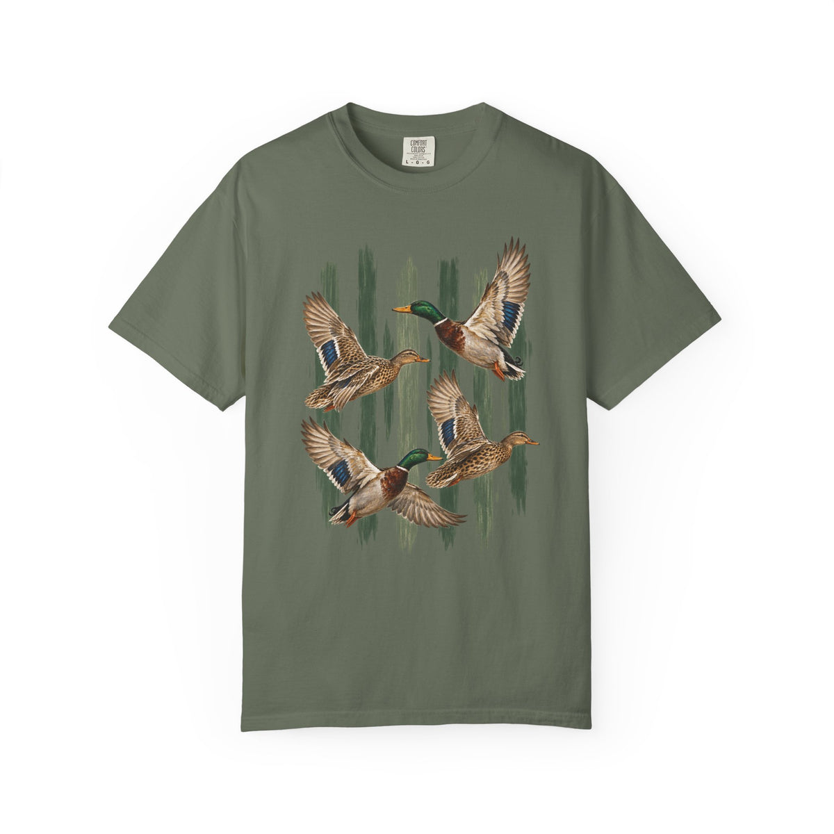 Duck stripped t-shirt