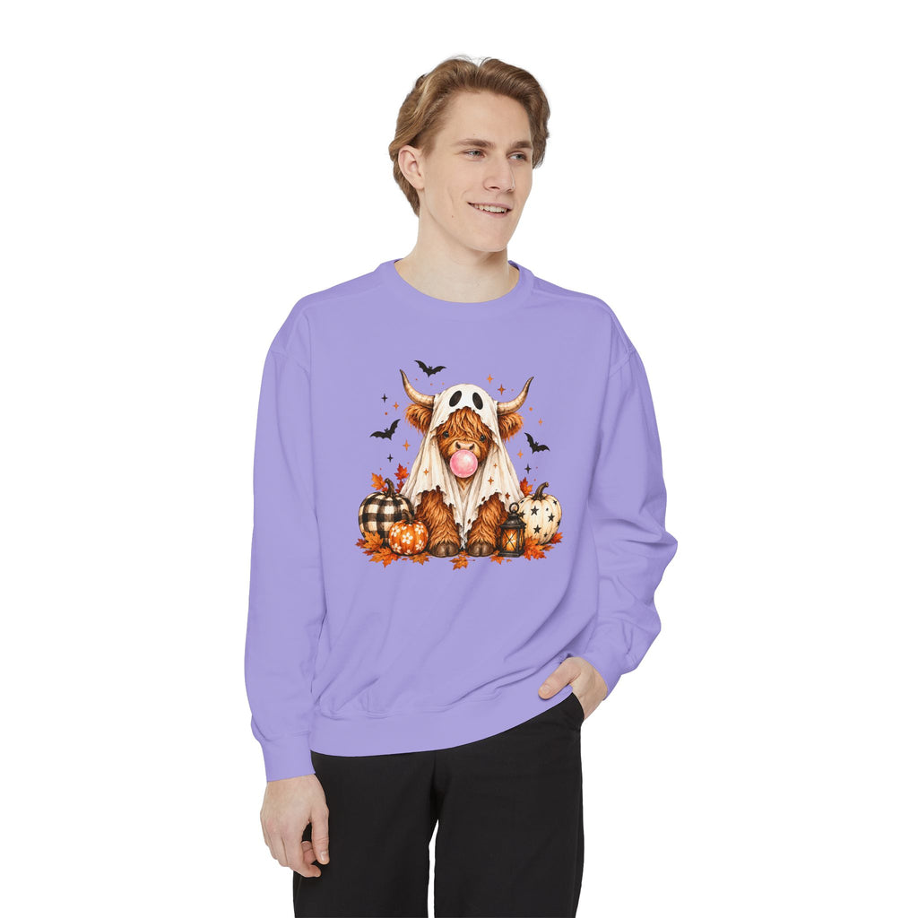 Highland Cow Bubblegum Ghost