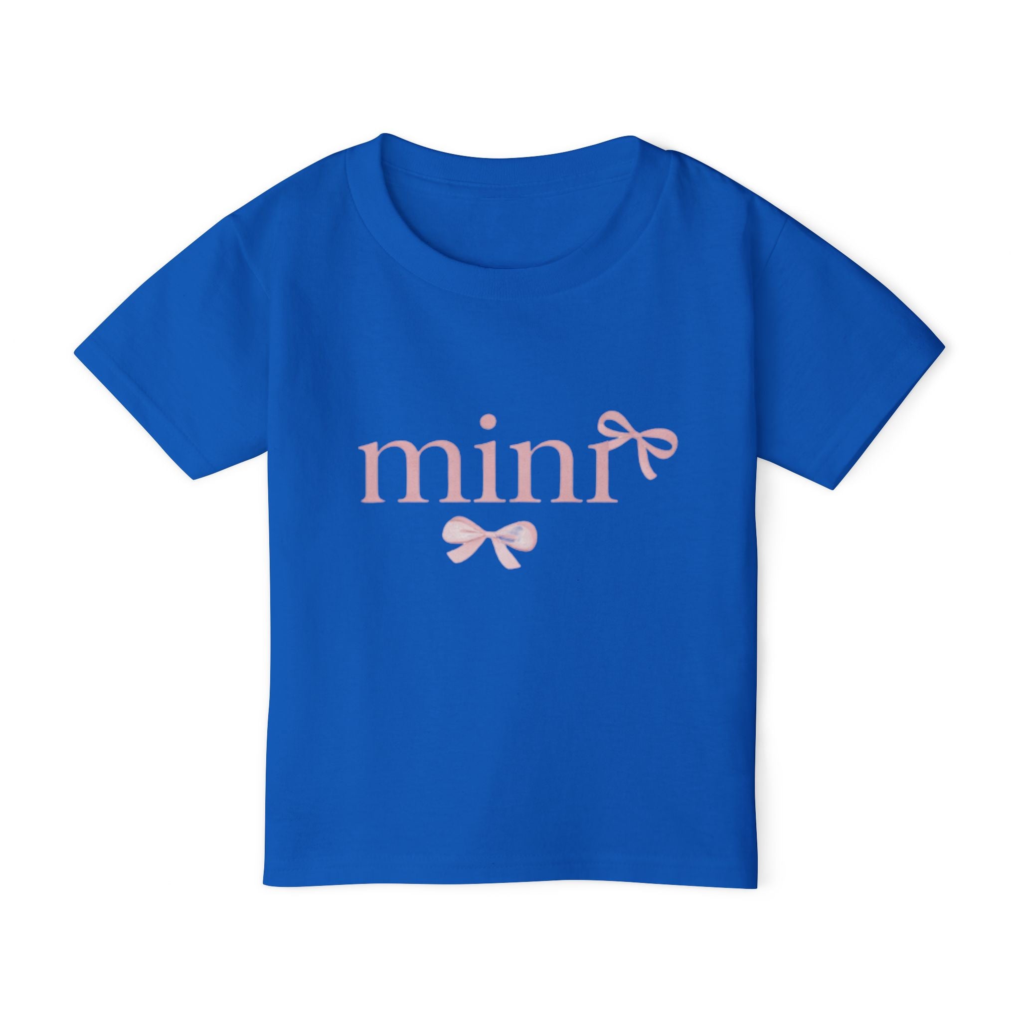 Mini Pink Bow Tee | Matching Mama Tee